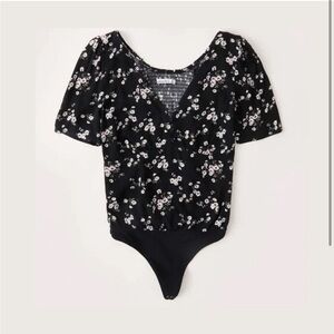 A&F Puff Sleeve Bodysuit